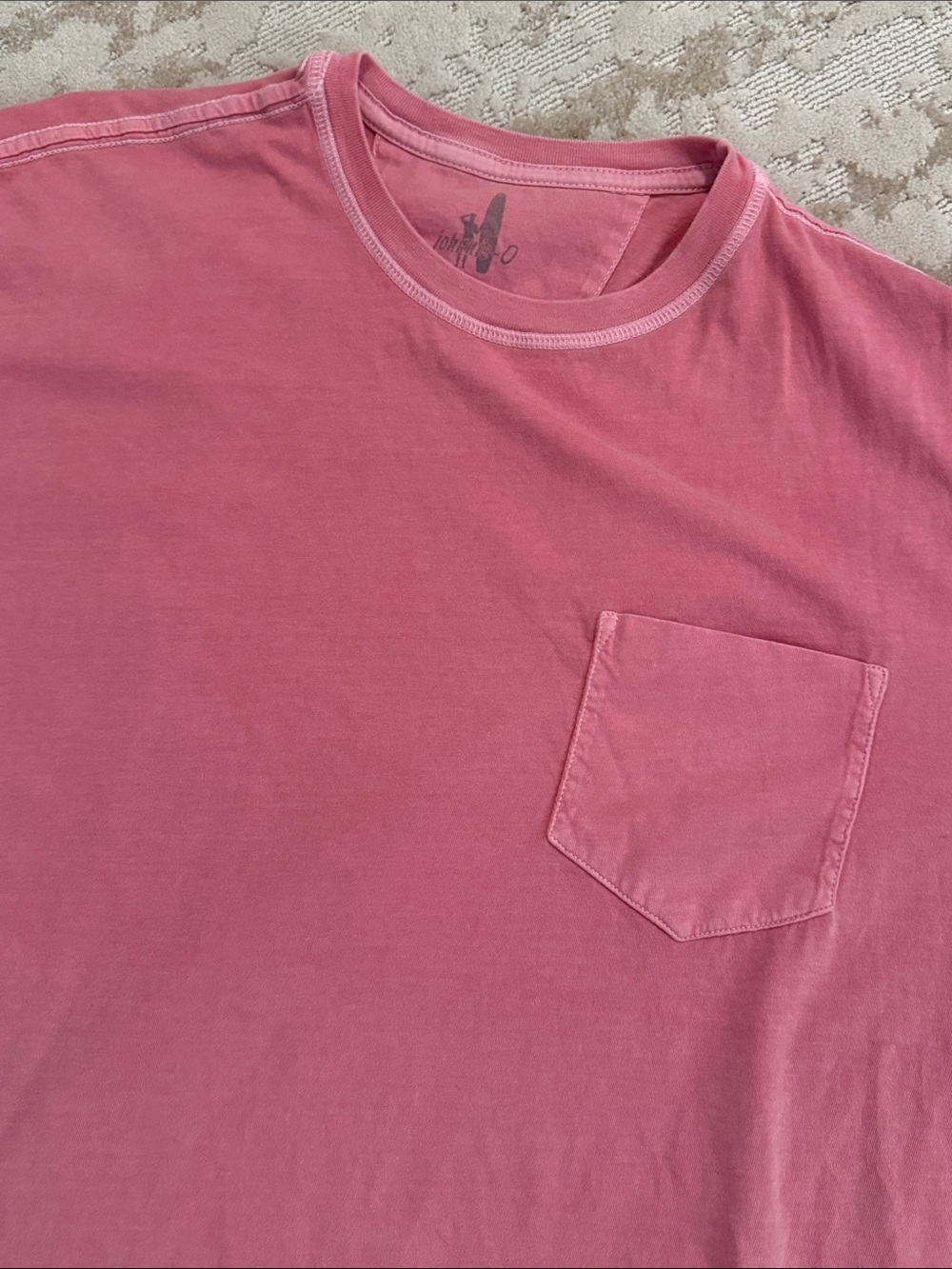 Johnnie-O cotton pocket tee - Large